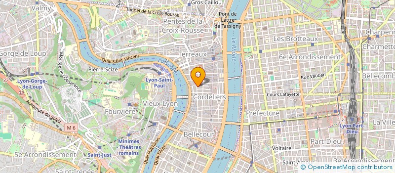 localisation de l'entreprise F2B  LYON