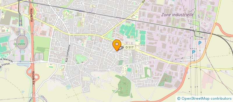 localisation de l'entreprise F2B à MEYZIEU