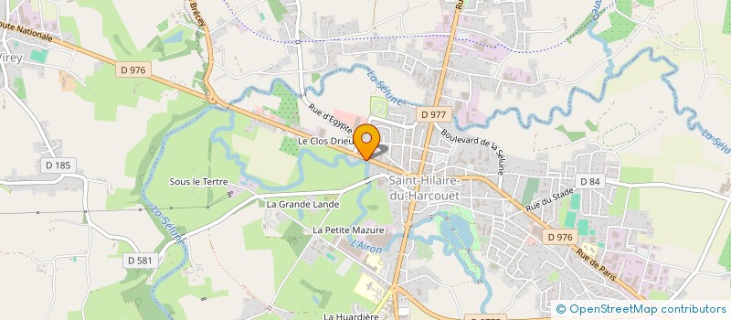 localisation de l'entreprise F2C AUTO  SAINT-HILAIRE-DU-HARCOUET