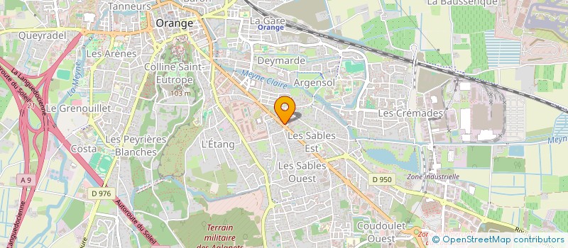 localisation de l'entreprise F2CI à ORANGE