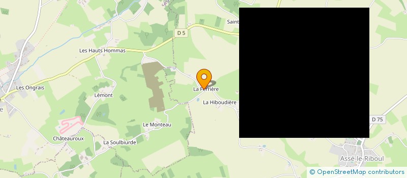 localisation de l'entreprise F2CM  SEGRIE