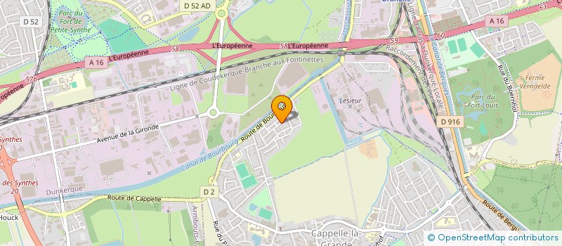 localisation de l'entreprise F2ES  HOYMILLE