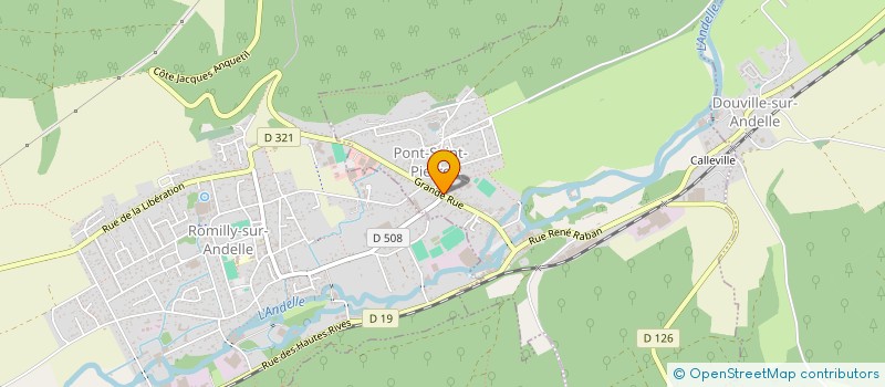 localisation de l'entreprise F2G  PONT-SAINT-PIERRE