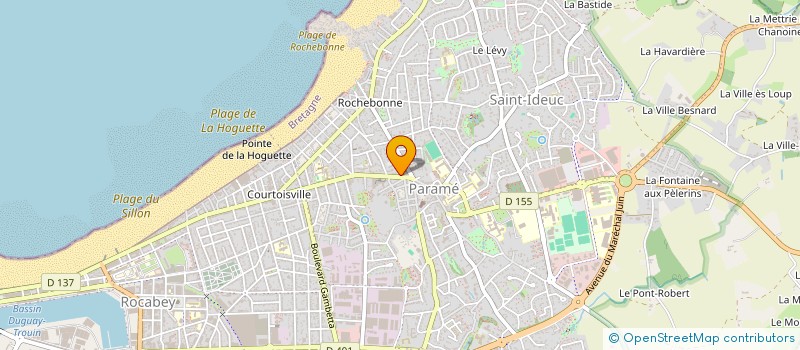 localisation de l'entreprise F2G à SAINT-MALO