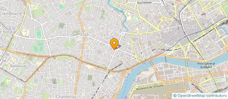 localisation de l'entreprise F2G PATRIMOINE à NANTES