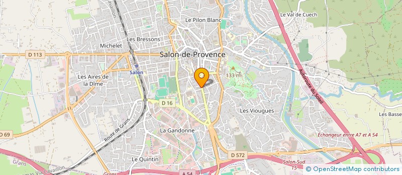 localisation de l'entreprise F2G1 à SALON-DE-PROVENCE