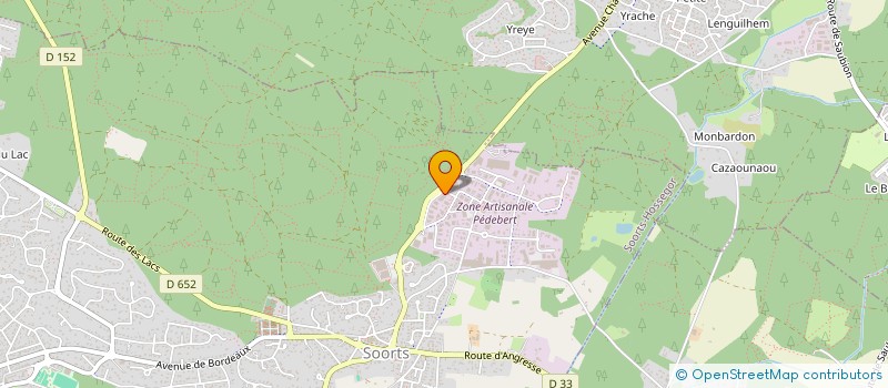 localisation de l'entreprise F2H  SOORTS-HOSSEGOR