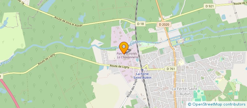 localisation de l'entreprise F2I à MENESTREAU-EN-VILLETTE