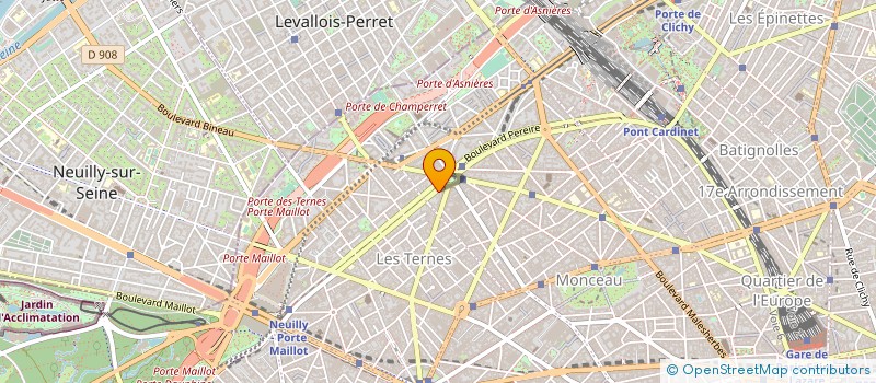 localisation de l'entreprise F2I à PARIS