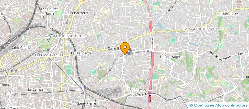 localisation de l'entreprise F2J à MARSEILLE