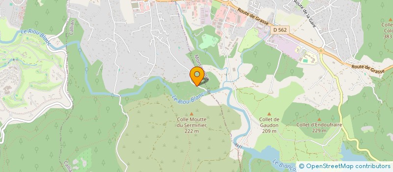 localisation de l'entreprise F2J  CALLIAN