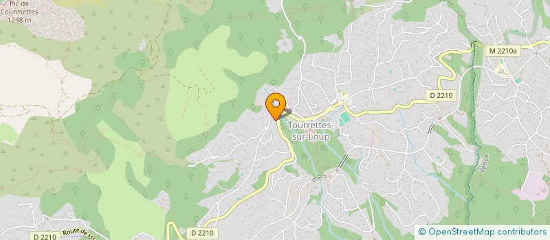 localisation de l'entreprise F2J à TOURRETTES-SUR-LOUP