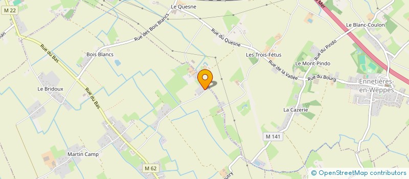 localisation de l'entreprise F2J SOLUTIONS à PERONNE-EN-MELANTOIS