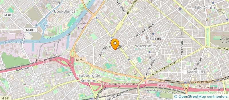localisation de l'entreprise F2L ABCD à LILLE