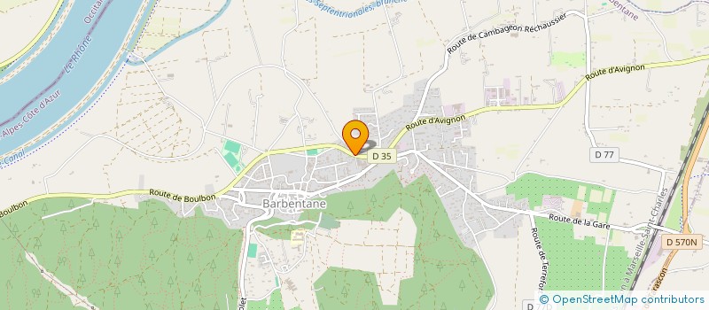 localisation de l'entreprise F2L EVOLUTION  BARBENTANE