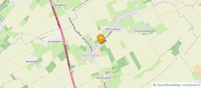 localisation de l'entreprise F2L IMMO  MORINGHEM