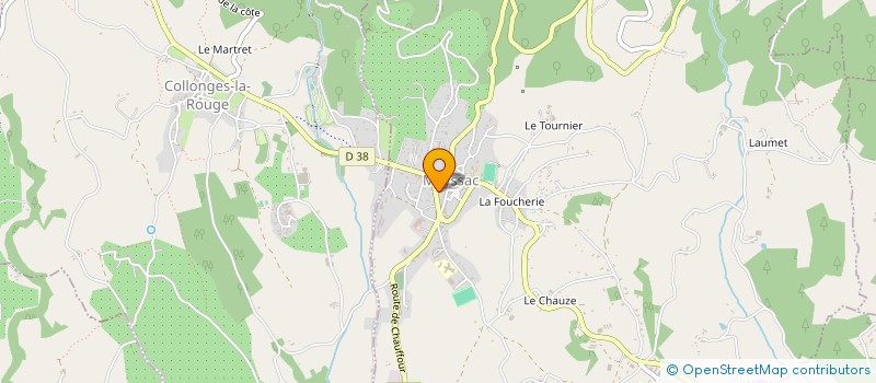 localisation de l'entreprise F2L-PROXI MEYSSSAC  MEYSSAC