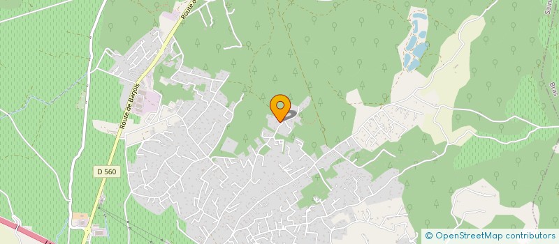 localisation de l'entreprise F2LS à SAINT-MAXIMIN-LA-SAINTE-BAUME
