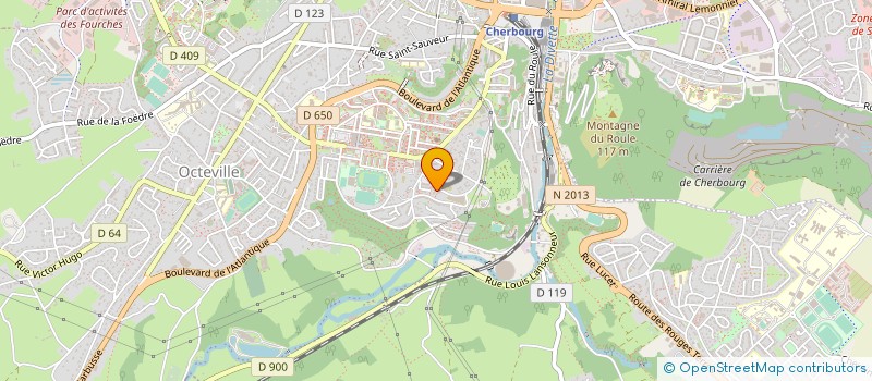 localisation de l'entreprise F2LV  CHERBOURG-EN-COTENTIN