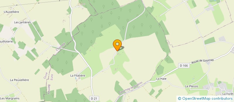 localisation de l'entreprise F2M  BOURTH