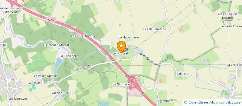 localisation de l'entreprise F2M à VILLANDRY