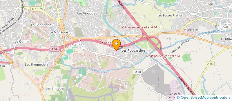 localisation de l'entreprise F2M  SALON-DE-PROVENCE