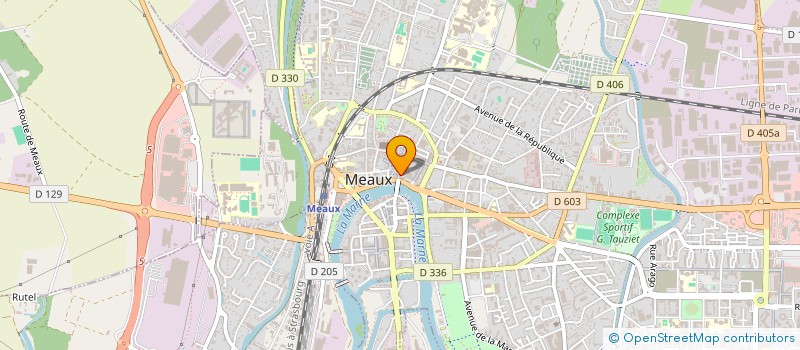 localisation de l'entreprise F2M à MEAUX