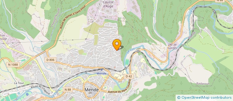 localisation de l'entreprise F2M  AVIGNON