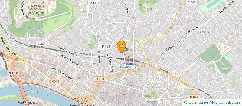 localisation de l'entreprise F2M INVESTISSEMENTS à ROUEN