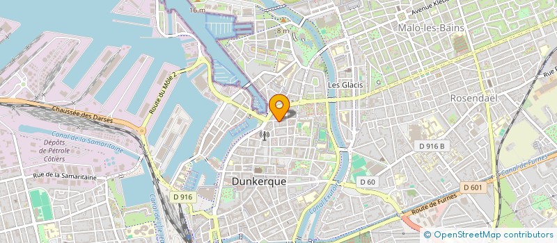 localisation de l'entreprise F2MC à DUNKERQUE