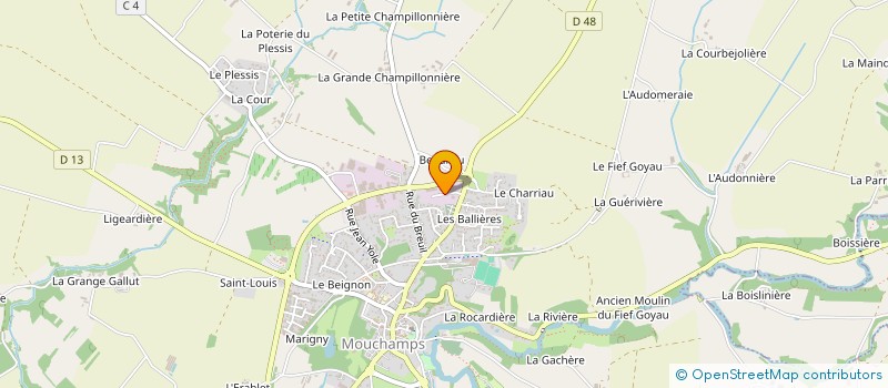 localisation de l'entreprise F2O  MOUCHAMPS