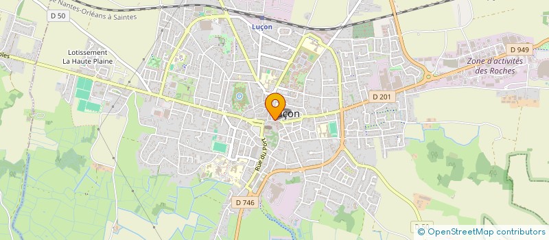 localisation de l'entreprise F2P à LUCON