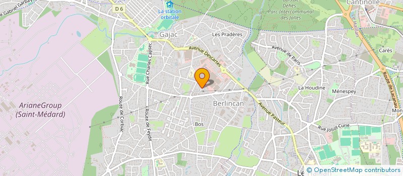 localisation de l'entreprise F2PF  SAINT-MEDARD-EN-JALLES