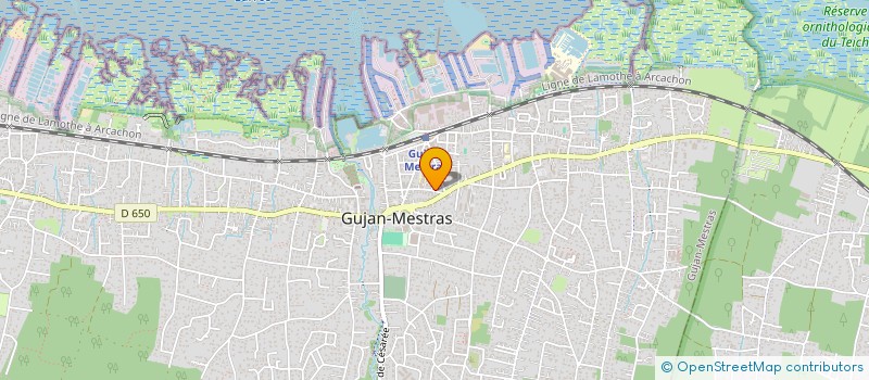 localisation de l'entreprise F2R  GUJAN-MESTRAS