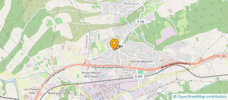 localisation de l'entreprise F2S  MEYREUIL