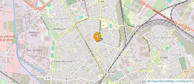 localisation de l'entreprise F2S à SAINT-BRICE-COURCELLES