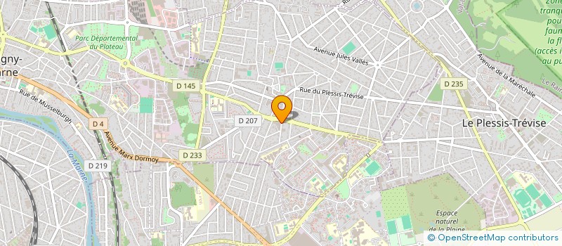 localisation de l'entreprise F2S ISO à PARIS