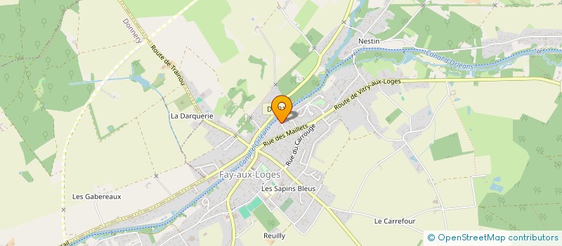 localisation de l'entreprise F2SM à FAY-AUX-LOGES