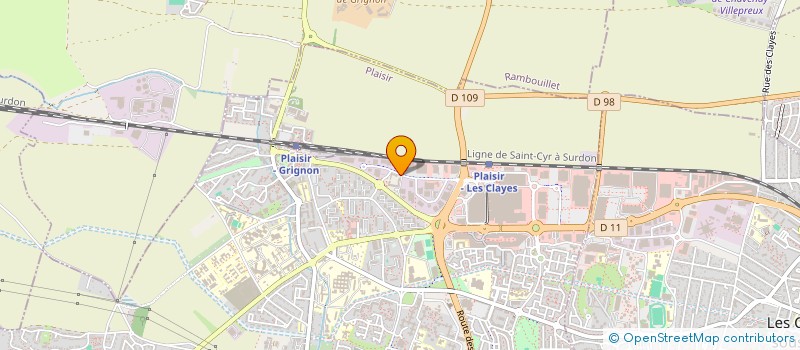 localisation de l'entreprise F2SR PLAISIR à PLAISIR