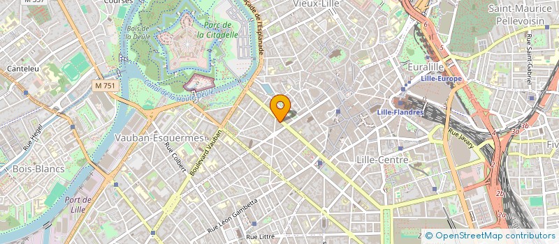 localisation de l'entreprise F2T CONSEILS à LILLE