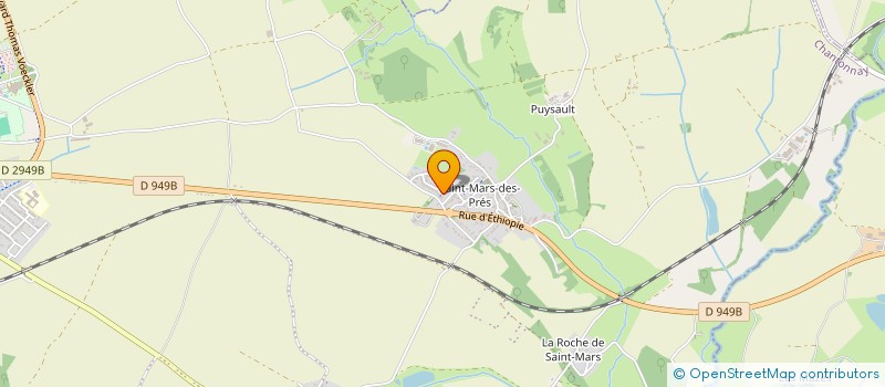 localisation de l'entreprise F2TL  CHANTONNAY