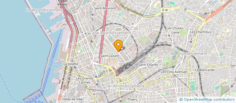 localisation de l'entreprise F2Z à MARSEILLE