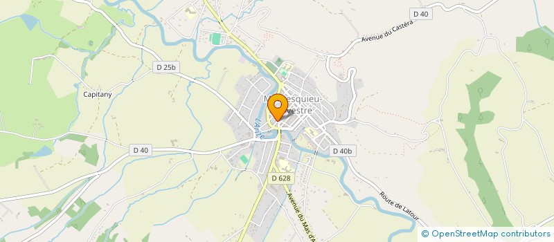 localisation de l'entreprise F3B MONTAGE à MONTESQUIEU-VOLVESTRE