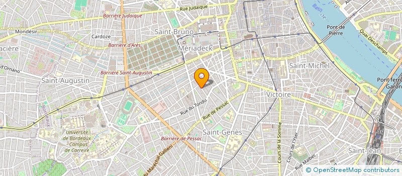 localisation de l'entreprise F3CB  BORDEAUX