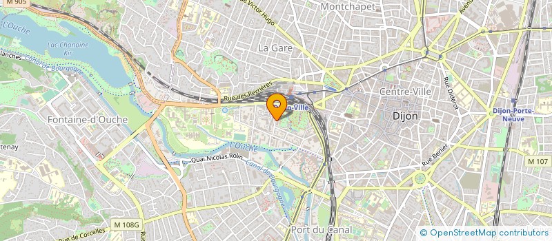 localisation de l'entreprise F3F BTP  DIJON