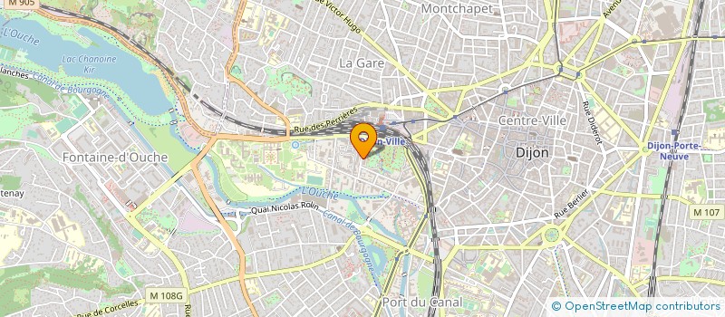 localisation de l'entreprise F3F MDB  DIJON