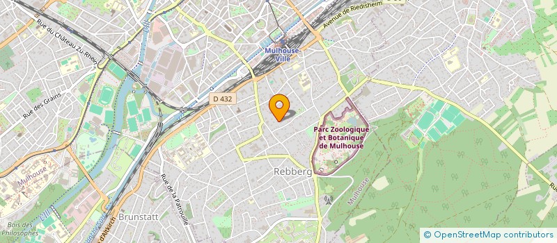 localisation de l'entreprise F3H  MULHOUSE