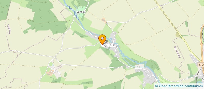 localisation de l'entreprise F3L  ROY-BOISSY