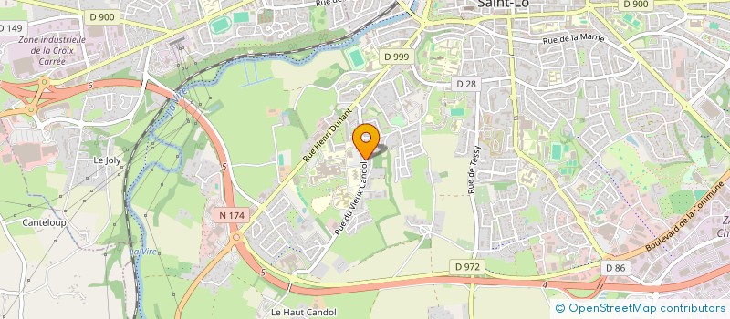 localisation de l'entreprise F3L INVEST  SAINT-LO