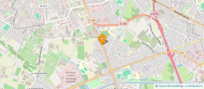 localisation de l'entreprise F3L INVEST à LES PONTS-DE-CE